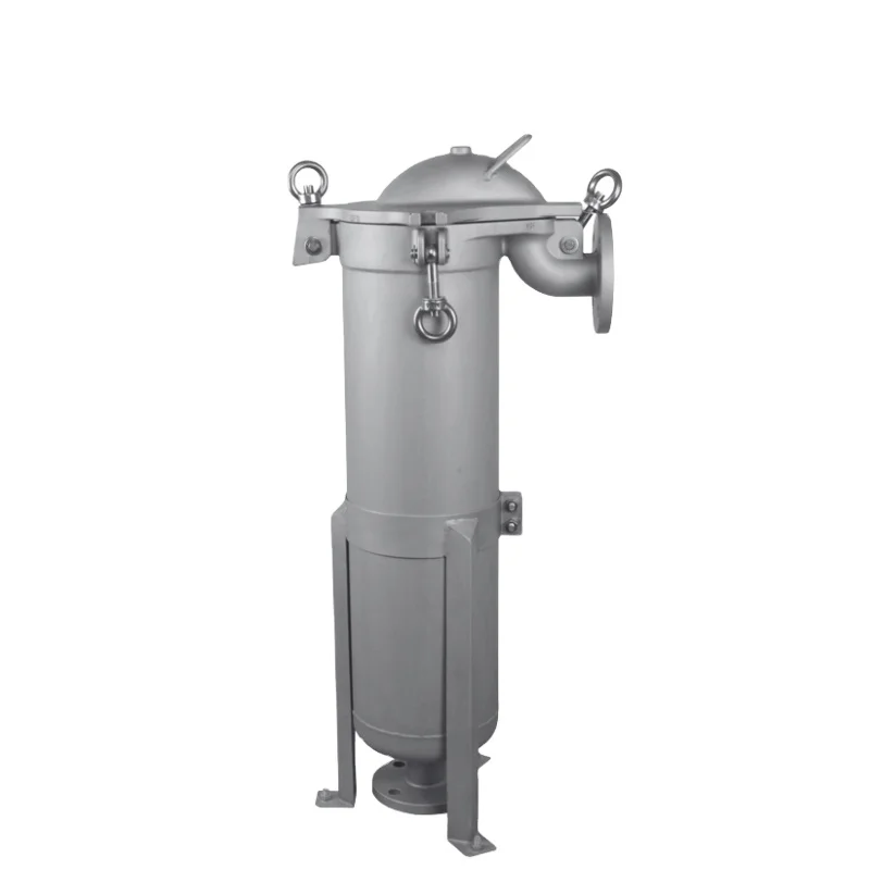 factory customization 304ss Body Material with 2Inch Inlet/Outlet Flange Filter Housing ,Polished inside Filter Tank