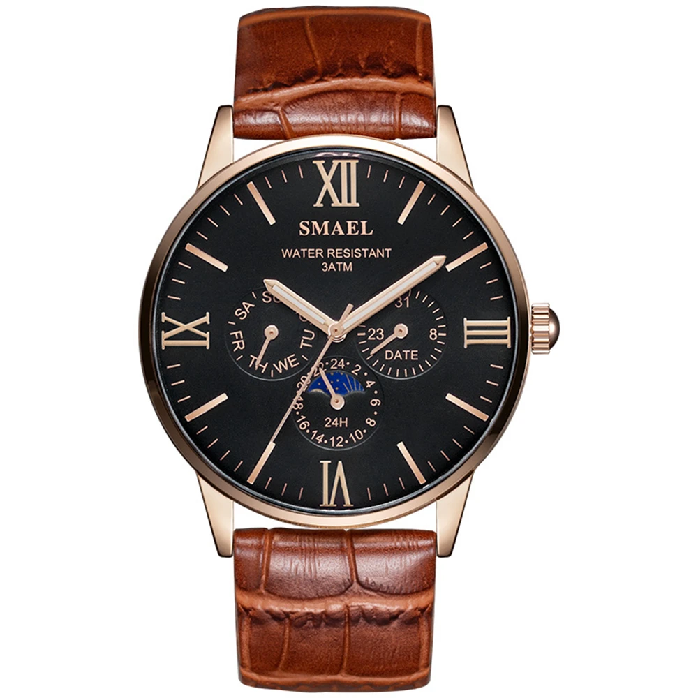 SL-9094 Smael fashion mens luxury watch wholesale cheap quartz watch price mens watches