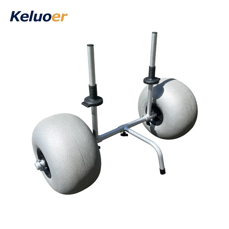 Kayak Canoe Trailer Two Wheel Trolley Pulling Boat Boat Cart Placement Stand