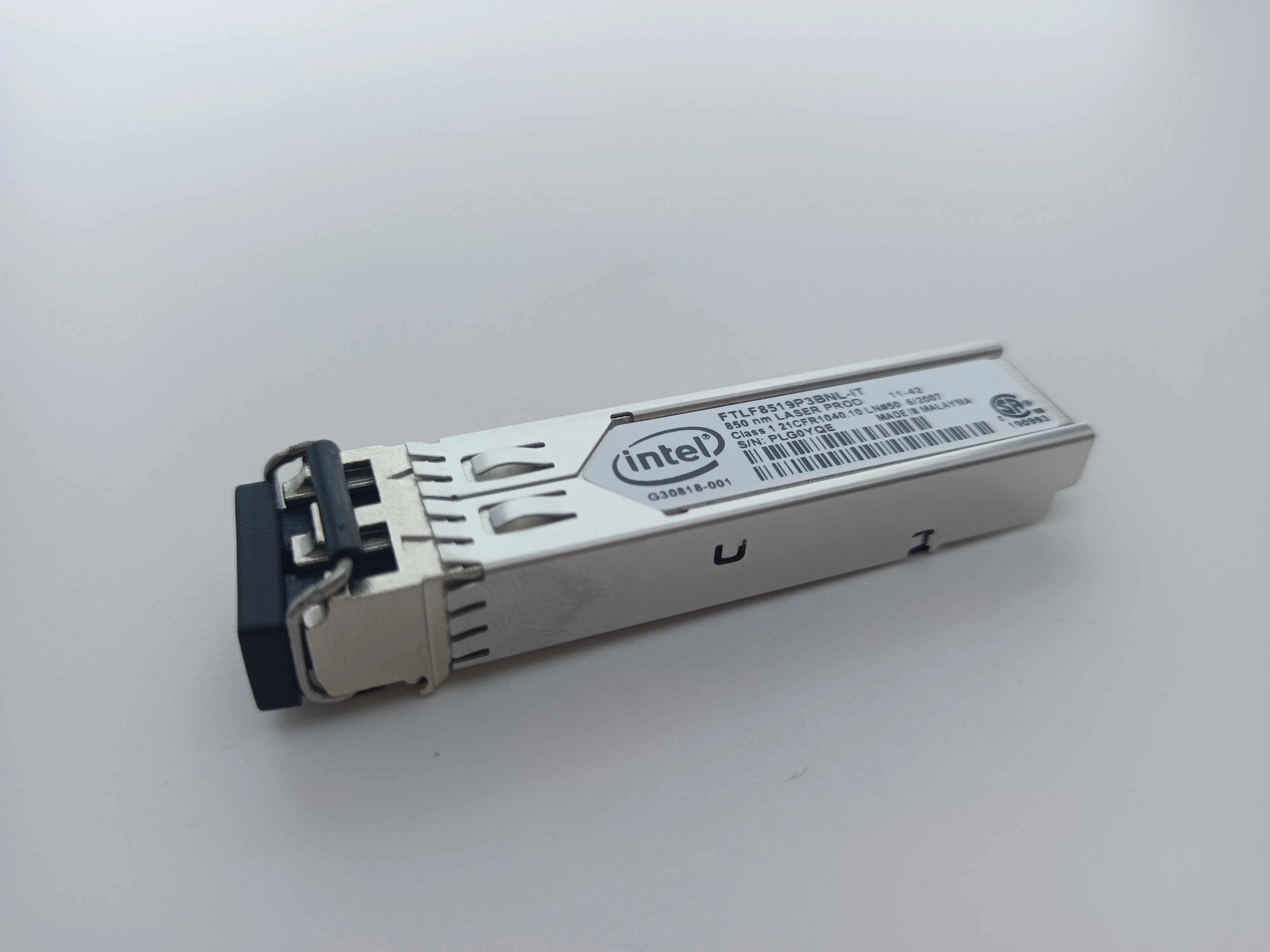 Original FTLF8519P3BNL-IT 1.25G 850nm 550m SX MM 550m gigabit ethernet nic single port sfp  i210 network interface card