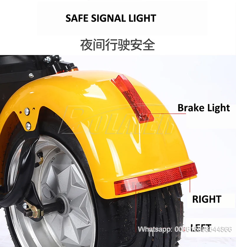 Electric Scooter Citycoco 3000w 1500w 2 Wheel Electric Scooter Fat Bike Tire Citycoco