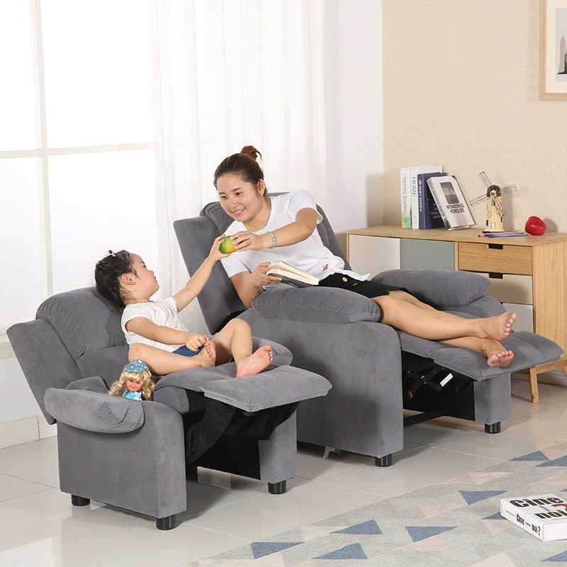 Современное многофункциональное тканевое маленькое детское кресло мини детское хранилище наклонные пластиковые ножки откидное кресло детский диван