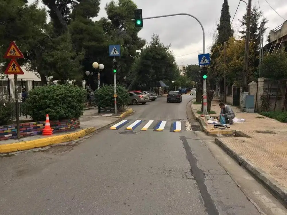 High Quality Best price 3D Reflective Zebra Crossing from Chinese Factory