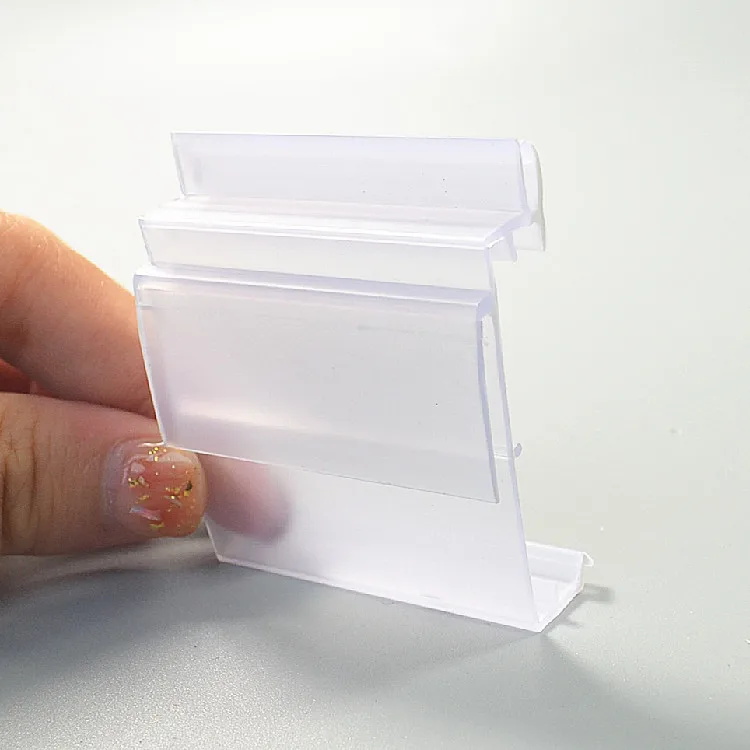 plastic electronic shelf label ESL esl bracket suitable for plastic strip display price e-shelf label holder