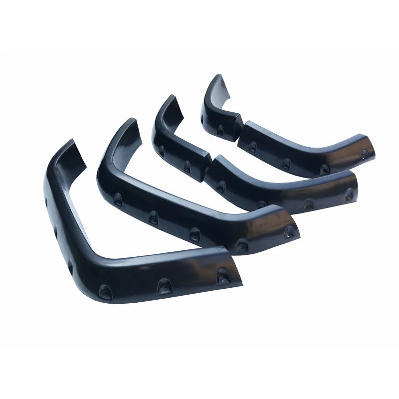 FFD152 High Quality 4x4 Accessories Automotive Parts ABS Black Extended  Fender Flares for Toyota Land Cruiser