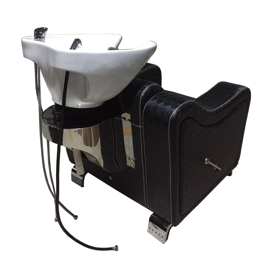 Factory Direct Classic Stainless Steel Base Seated Salon Shampoo Chair