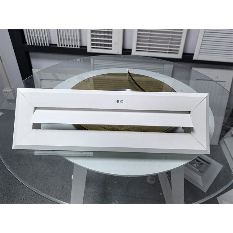 Air Conditioner Electric Ventilation Air Ceiling Linear Slot Diffuser with Voice Control