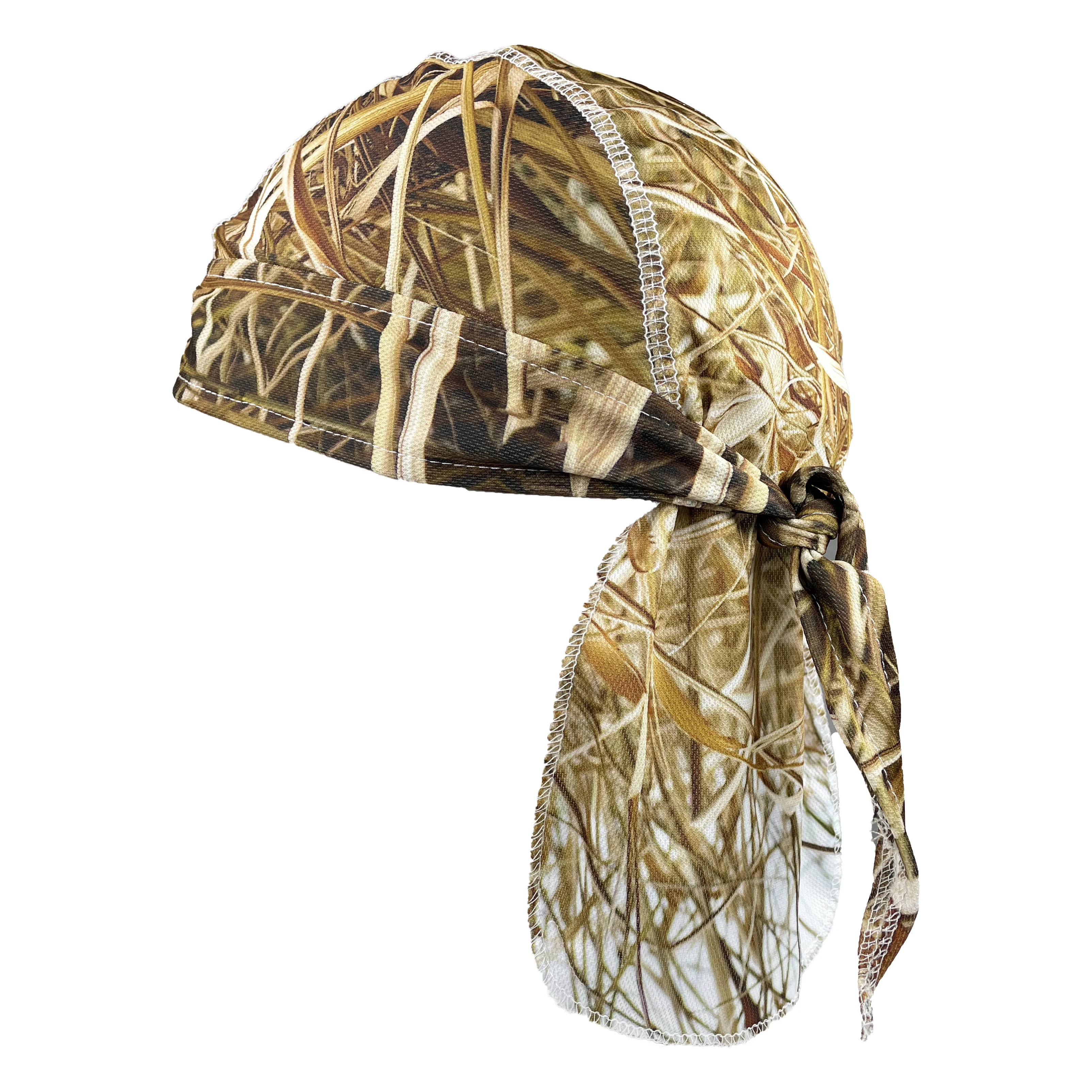 Camo hat sports pirate hat printed multi color riding durag pirate hat