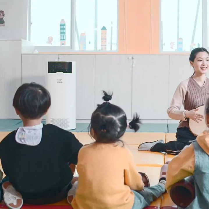 CRP medical photocatalyst filter 220V duct installation air purifier disinfection machine