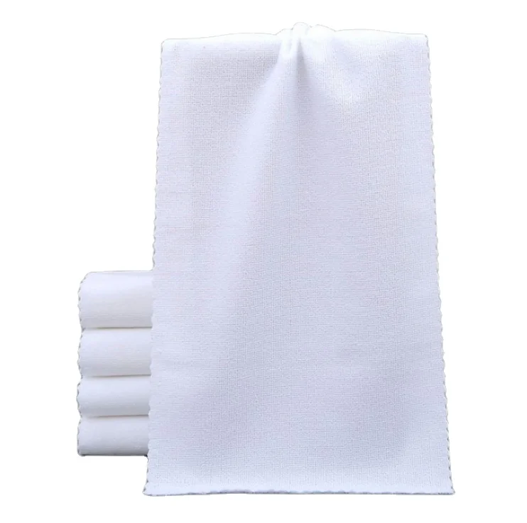 China manufacture Multi-purpose Disposable microfiber Hair/Beauty/Nail/Foot Pedicure White salon towel
