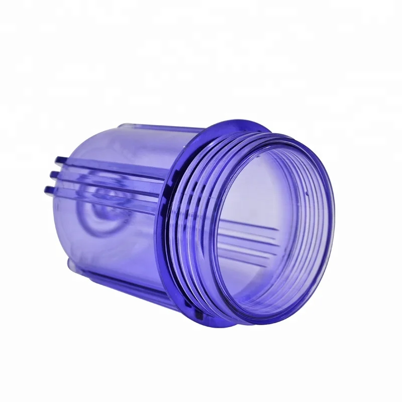 High Quality 5' Inch Transparent Water Filter Housing for filter cartridges in RO system