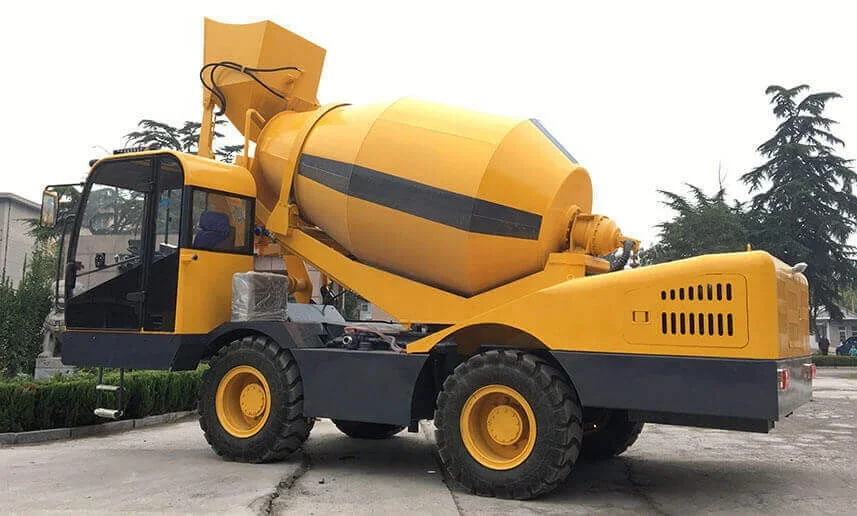 High Efficiency 4m3  Self Loading Concrete Mixer HY400 for Sale