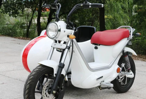 three wheel electric scooter with  side car trike trex 3 wheels motorcycle cabin three wheel motorcycle