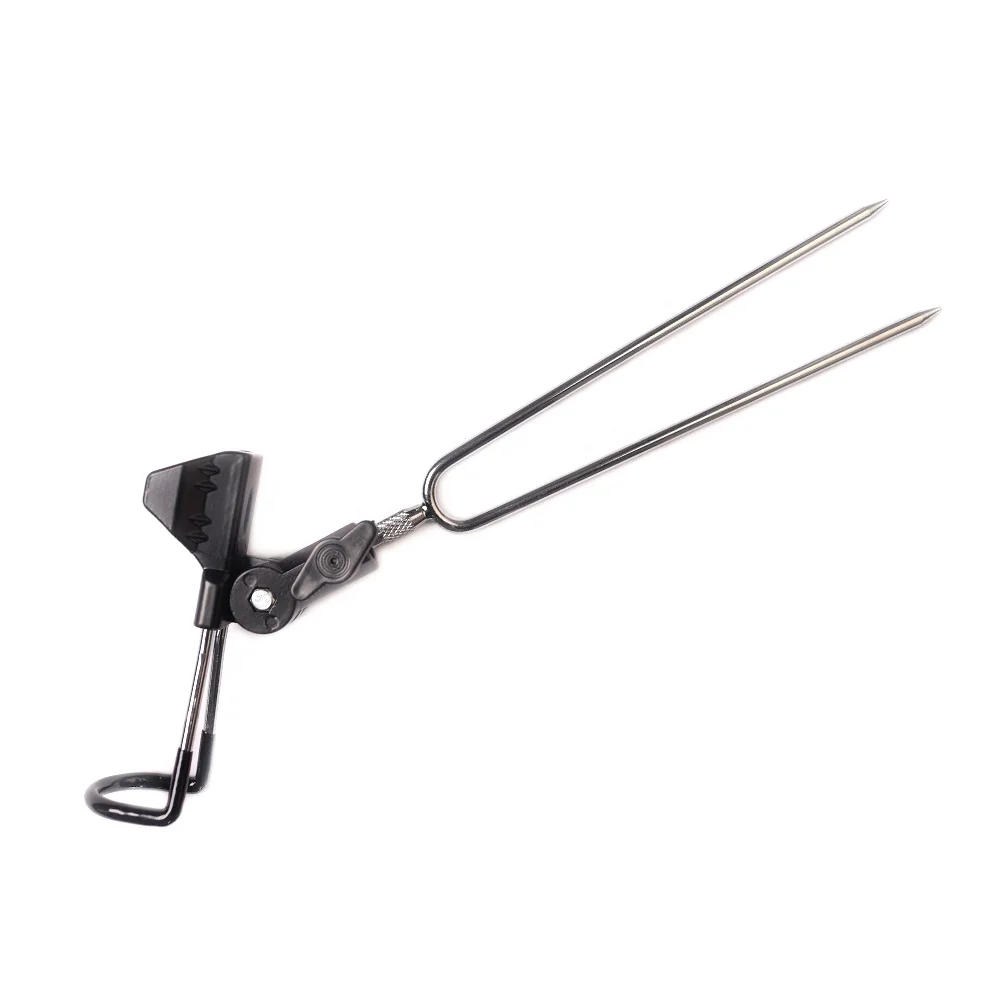 SEASKY Easy Install Carp Catfish Area Tool Gear Portable Aluminum Alloy Fishing Rod Holder