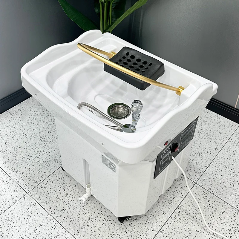 Portable Salon head spa equipment mobile hair washing Portable massage shampoo bed basin