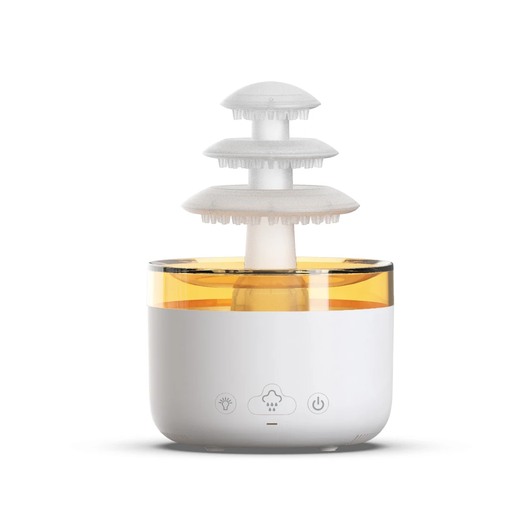 Hot sale Rain Cloud Humidifier Water Drip, Mushroom Cloud Humidifier Rain Drop Sounds for Sleeping