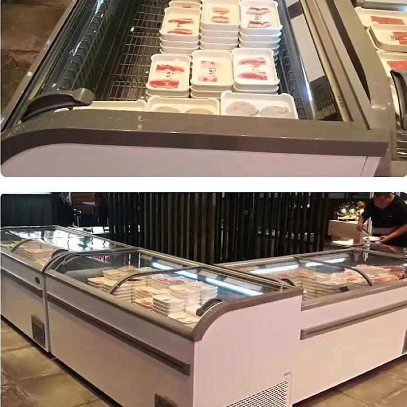 3-year warranty custom size refrigeration equipment freezer organizer ice-cream fridges and deep freezer horizontal refrigerator