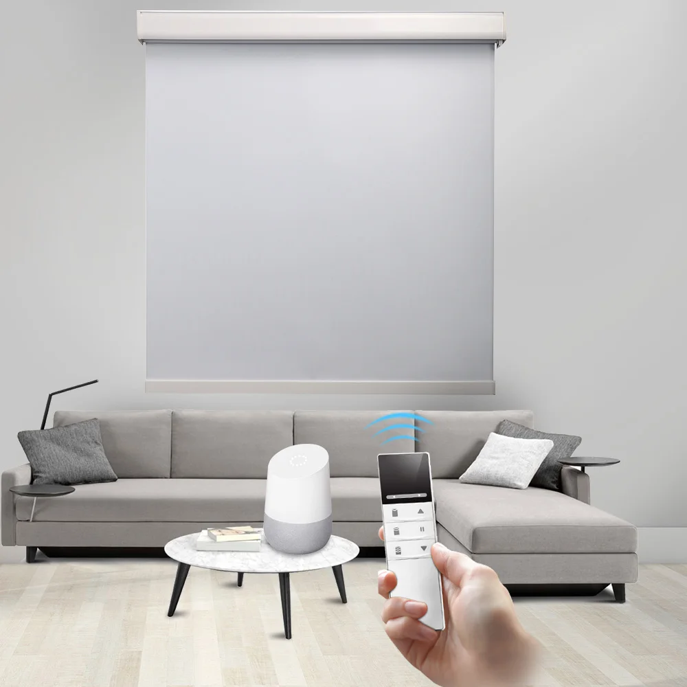 Electric Side Ac Wifi Motorized Double Blinds 3 Phase Automatic Center Garage Door Motor For Cranked Roller Shutter