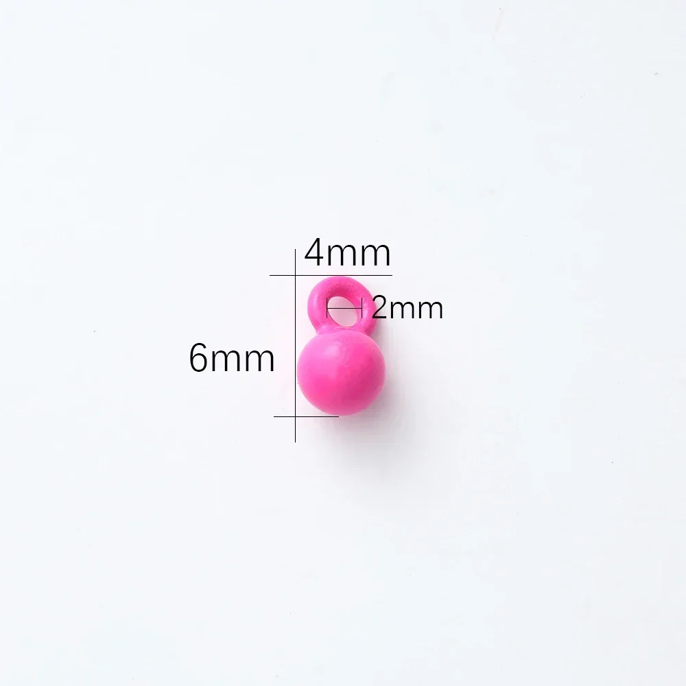 20pcs Alloy Solid Ball Pendant Metal Bead Pendants Round Ball for DIY Jewelry Making Earrings Bracelet Necklace