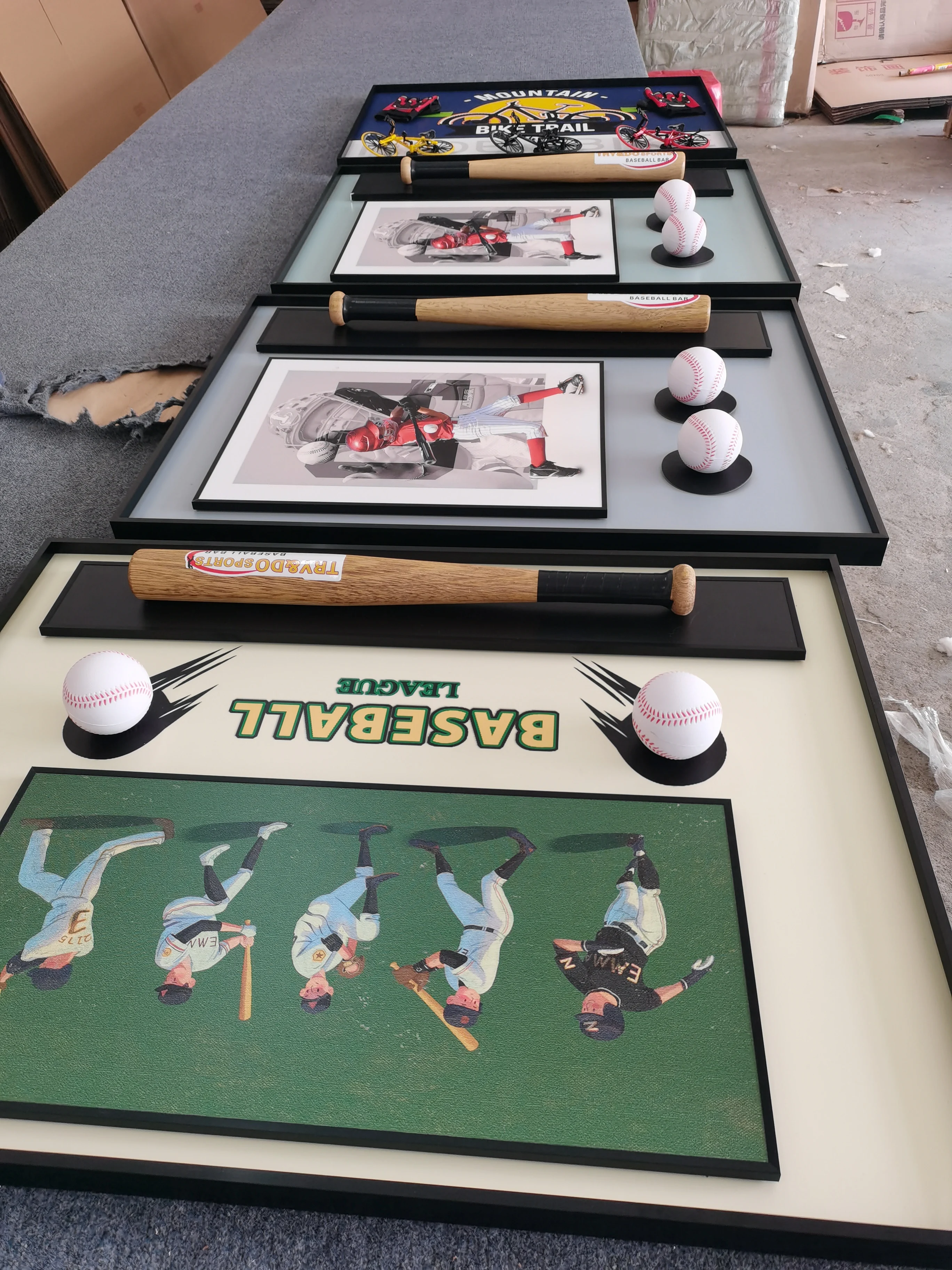 Customized Tennis Sports Collection Poster 3D Modern Home Decor Wall Art Framed Canvas Art Picture Painting