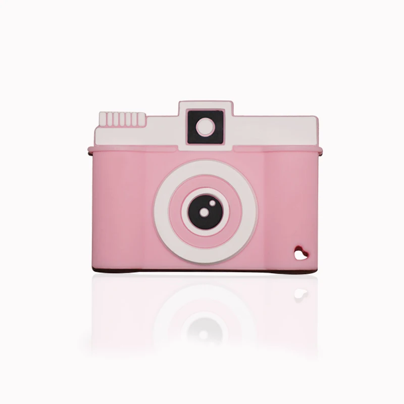 Durable Safe Funny Toy Camera Silicone Baby Teether