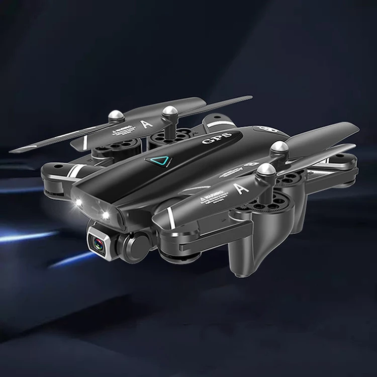 Foldable Les Photo Shoot Drone Fvp Rs 500 Gsm  GPS VR  With Double Camera Dron Con Luces Led