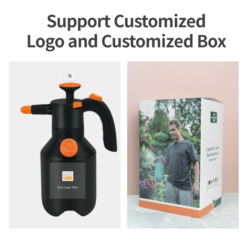 2L Sprayer with Water Inlet FKM Seal Ring Sprayer Plastics Bottles for Pesticides For Chemicals Cleaning Sprayer