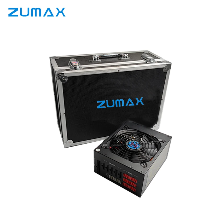 ZUMAX Лидер продаж Новый 2000 Вт 1800 ATX импульсный источник питания 220 В блок 90 Plus