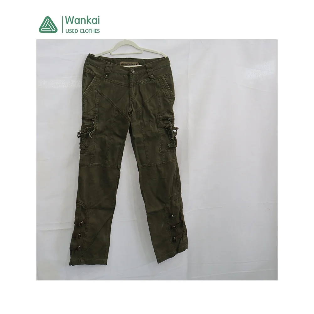 CwanCkai Best Selling New Designs Cargo Men Pants Used, Hot Sales Mixed Sizes Men Second Hand Cargo Pants