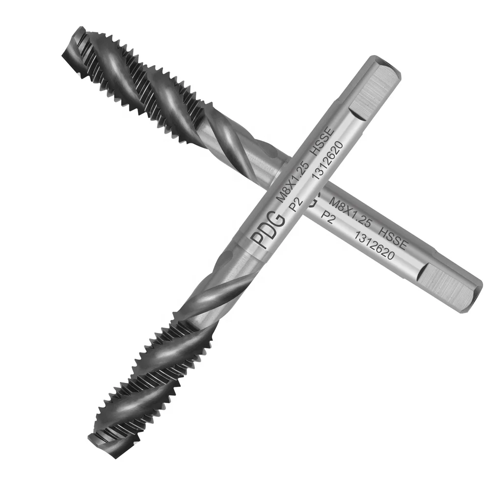 
factory directly spiral fluted tap HSS Taps screw Machine Tap with ISO standard 
