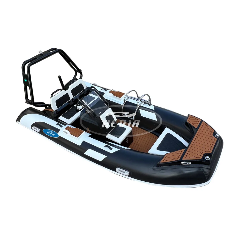 13ft SP390 China mini luxury aluminum fishing yacht pontoon boat for sale