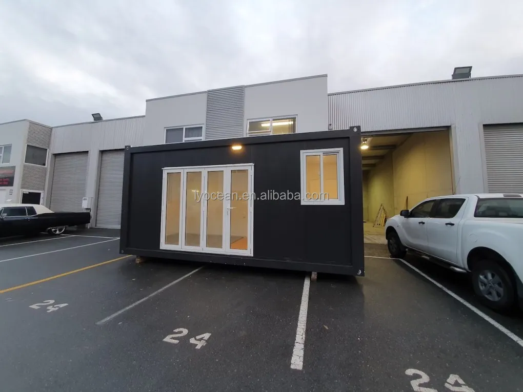 High quality AU standard Prefabricated Tiny Portable Mobile Modular Luxury Steel Container Villa Building Homes House