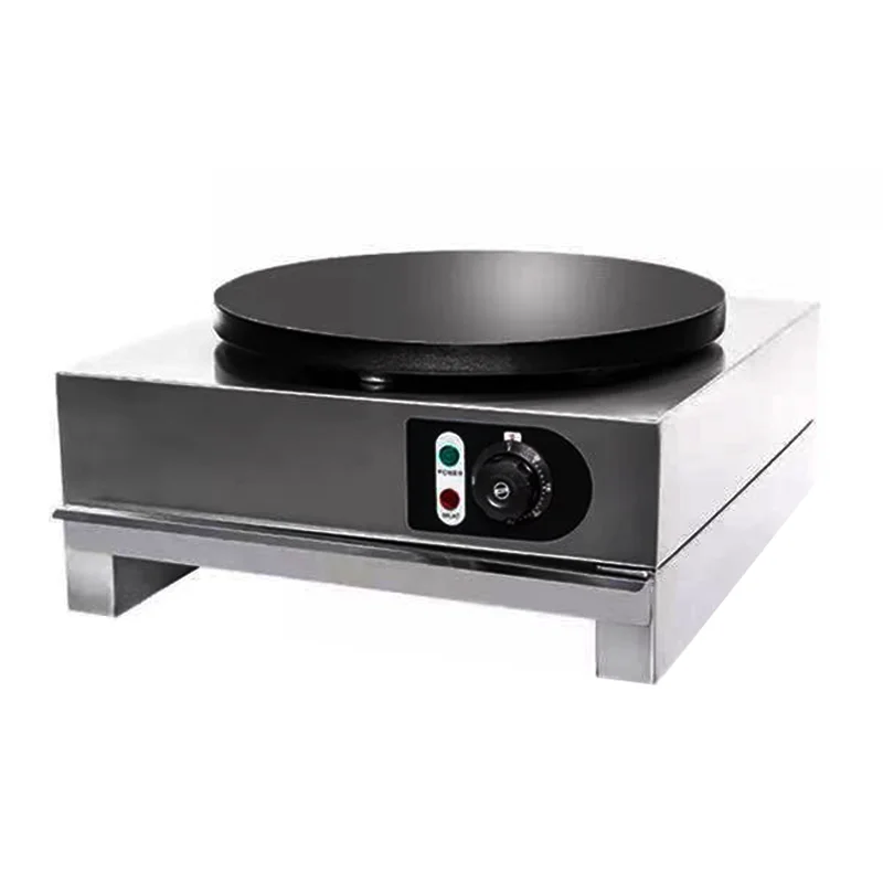 
SZ-1 Commercial single plate crepe maker machine Non stick surface electric crepe machine 