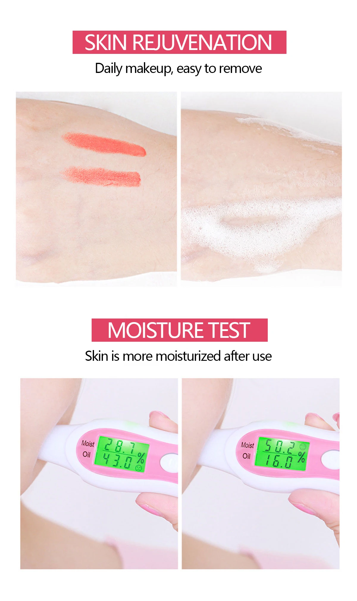 Private Label Organic Vegan Moisturizing Whitening Face Wash Blackhead Acne Remover Foaming Facial Cleanser For All Skin Types