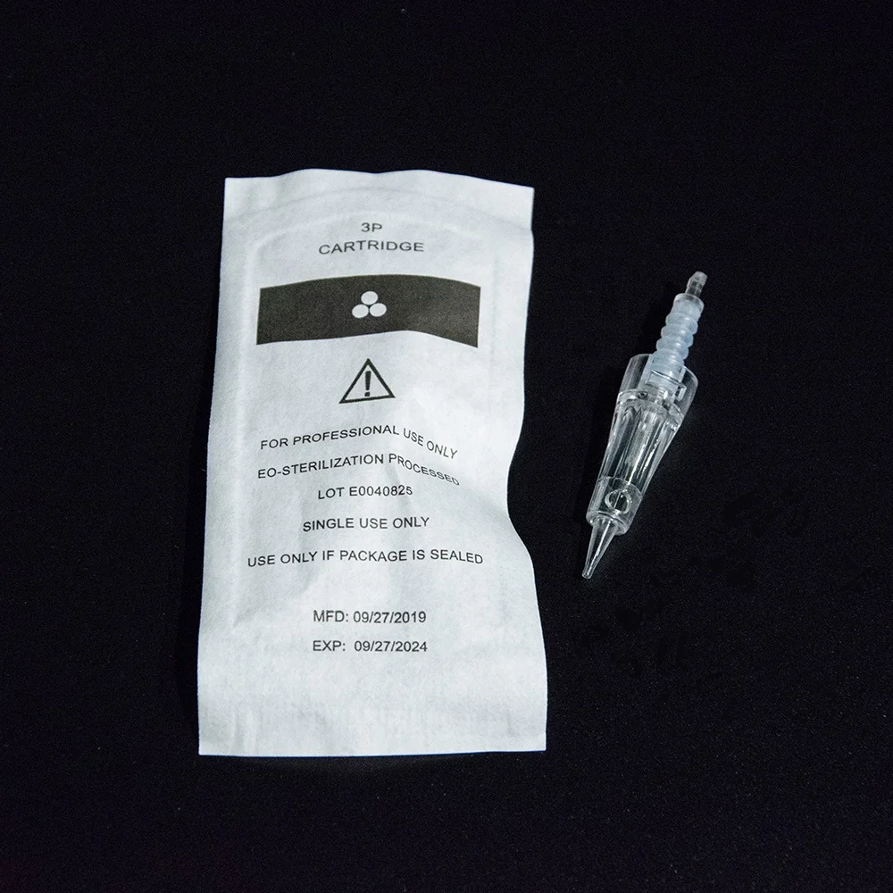 prevent backflow eyebrow tattooing needle disposable tattoo needles cartridge with safety membrane