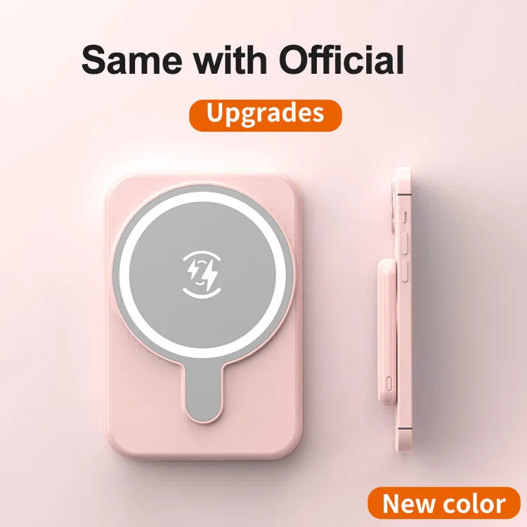 5000mAh Powerbank For iPhone 13 12 Mini 13Pro 12Pro Max For Mag safe Magnetic Wireless Power Bank Mobile Phone External Battery