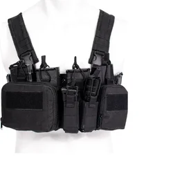 CS Match Wargame TCM Chest Rig Vest  Gear Pack Magazine Pouch Holster Molle System Waist Men Nylon Swat