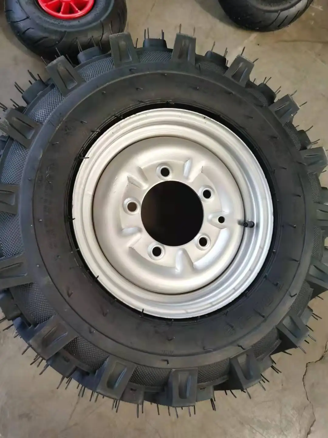 high rubber content  tractor tire 5.00-12 reinforced tyre