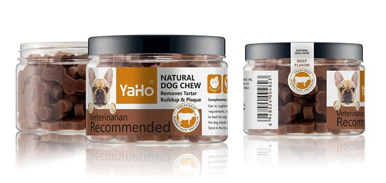 OEM ODM freeze dried dog treats dental dog chews training treats pet bone stick snack food