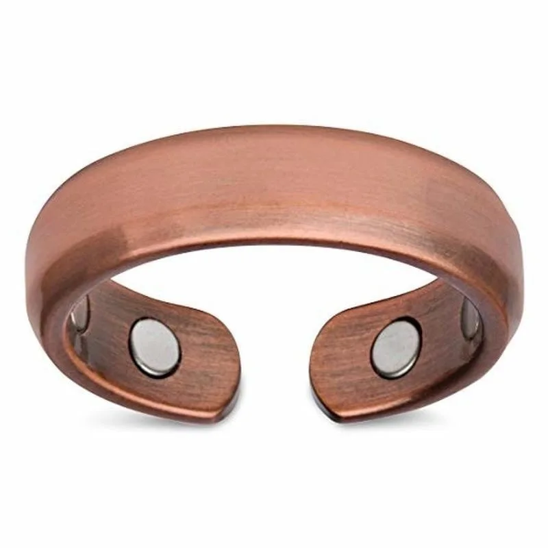 Wish Hot Selling Creative Open Ring Health Care Ring Adjustable Magnetic Ring For Men & Women