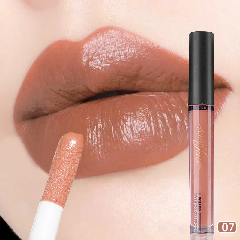 lip gloss Lip glaze moisturizing cream liquid lipstick Creamy European and American lip glaze does not fade fashion