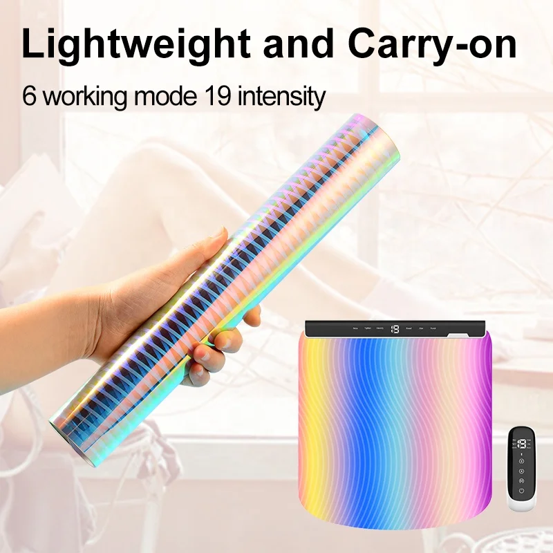 2022 Korea best electric travel blood circulation foot massage pad kneading foldable ems foot massager with remote control