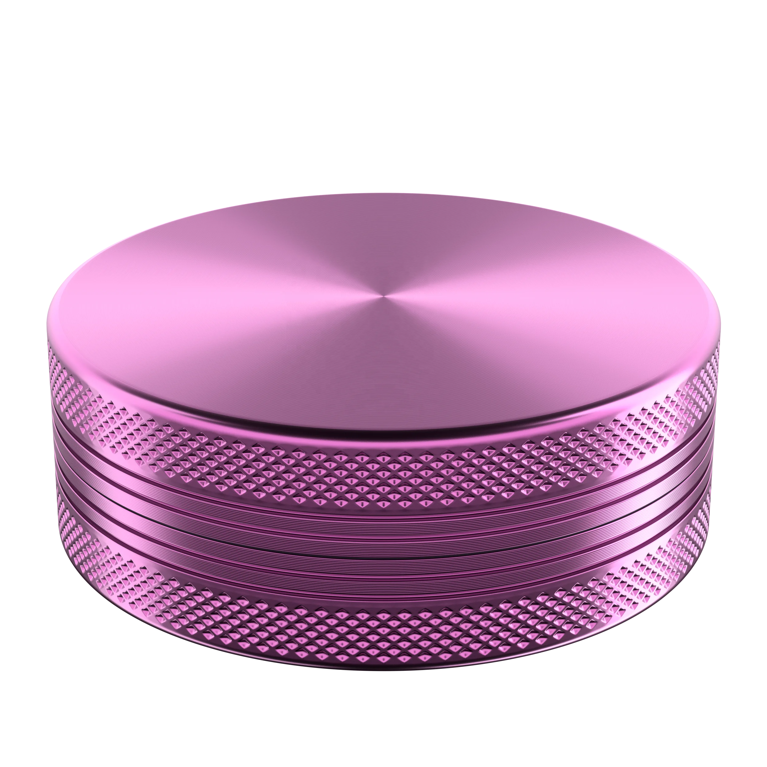 New 2 Layers 63mm Alloy Metal Herbal Herb Tobacco Grinder cigarette Smoke Smoking Herb Grinders With Smoking Accessories