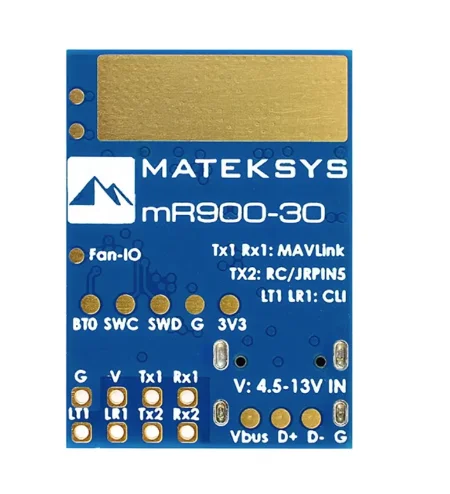 MATEK Mateksys mLRS MAVLink 900 МГц приемник mR900-30
