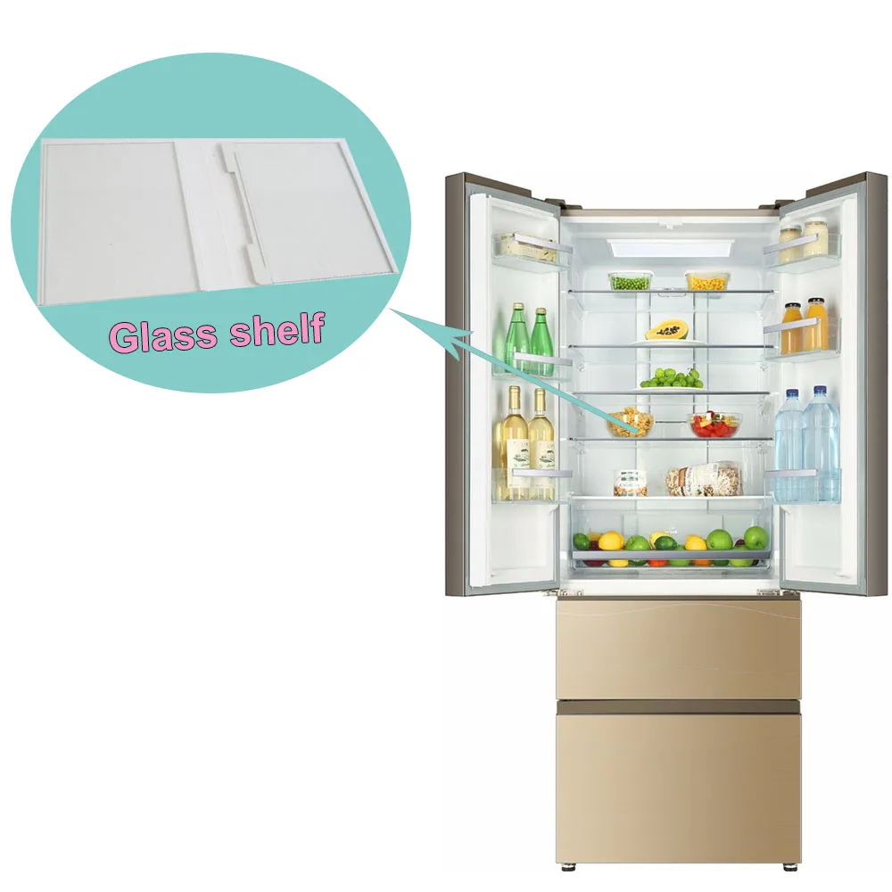 Refrigerator parts glass shelf fridge glass tray