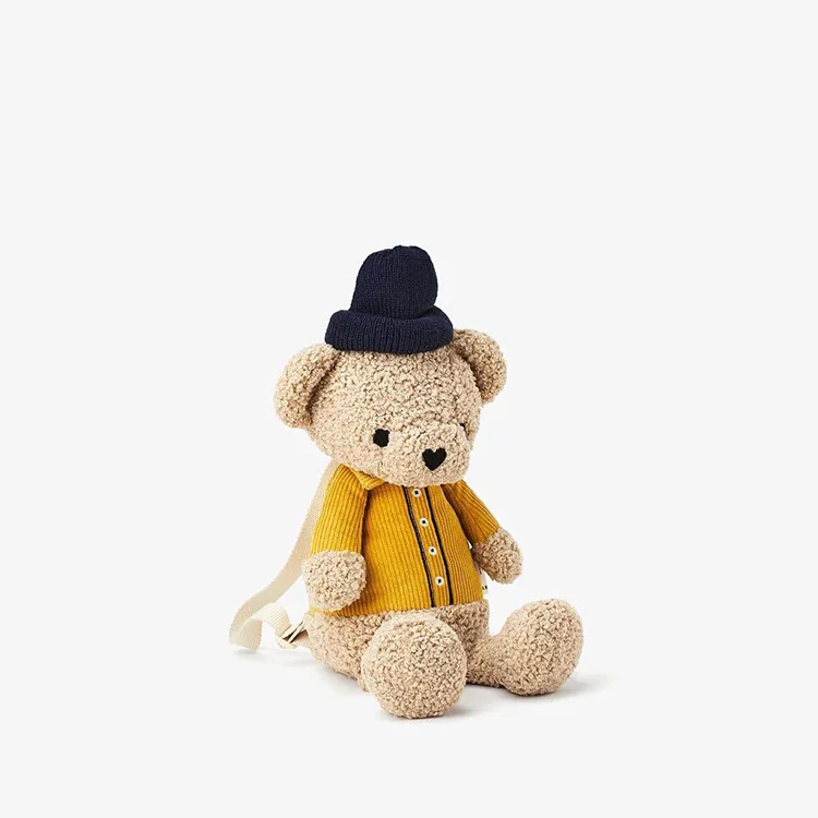 Factory Sale New Products Cute Plush 100%pp Cotton Backpacks Bag School Bags Kids Backpack