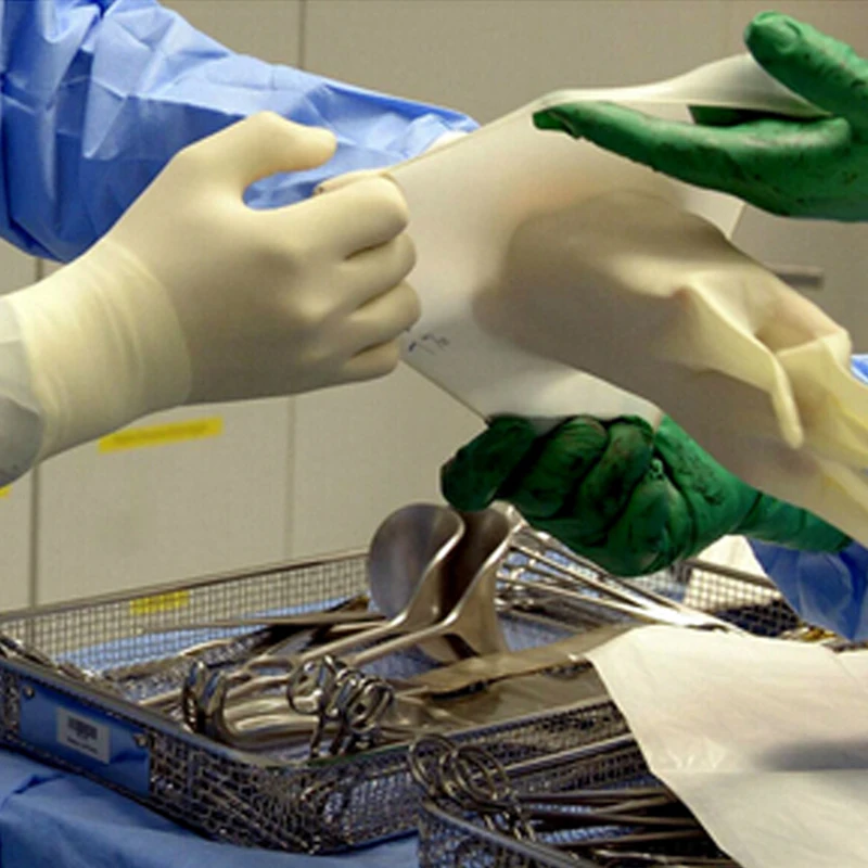 Latex Surgical Gloves High-Quality Latex Opera Gloves for Medical Professionals Free Nitrile Coated Gloves