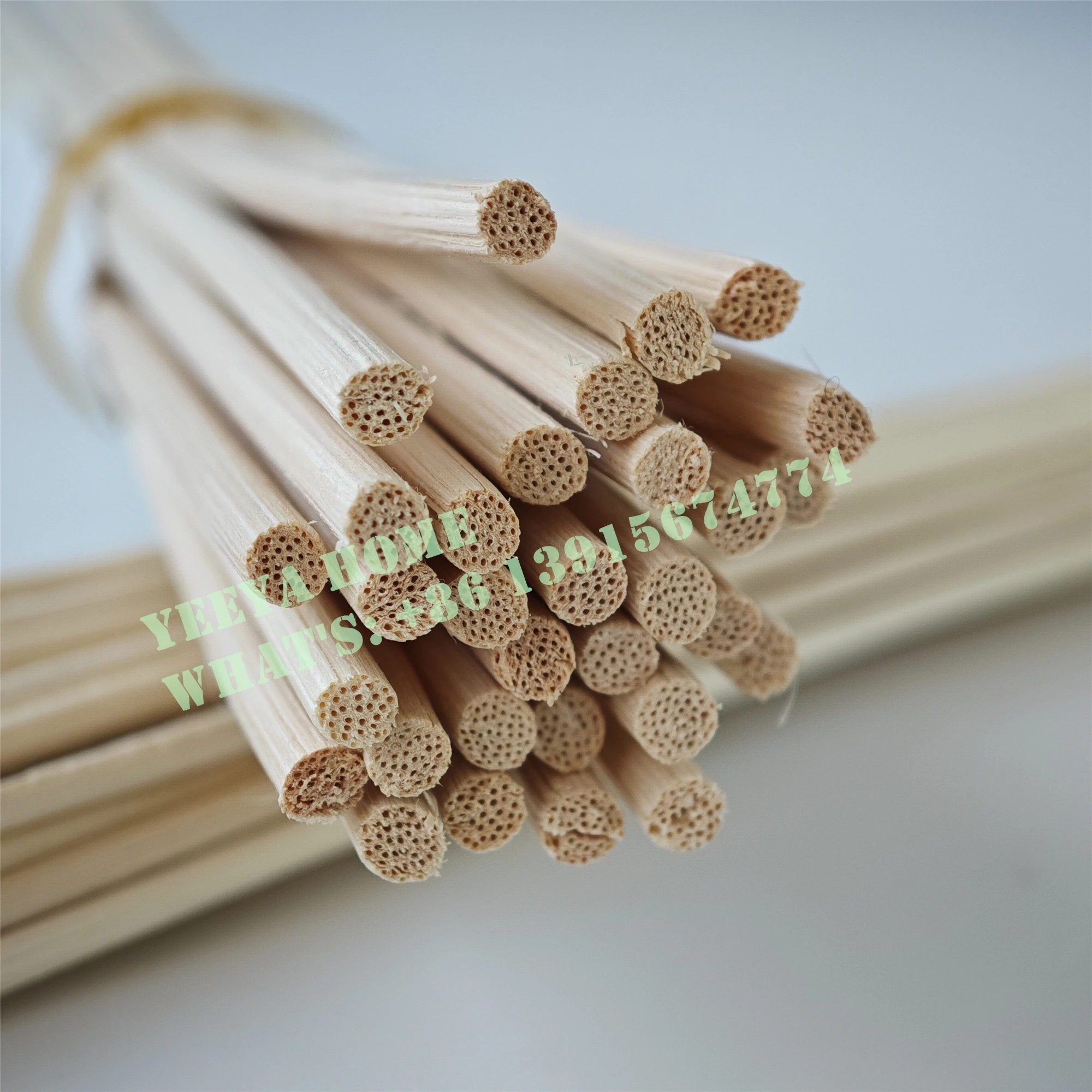 Difusor de mimbre Extra grueso para decoracion del hogar palo de repuesto de 3mm 20-100 piezas hecho a mano para aromaterapia