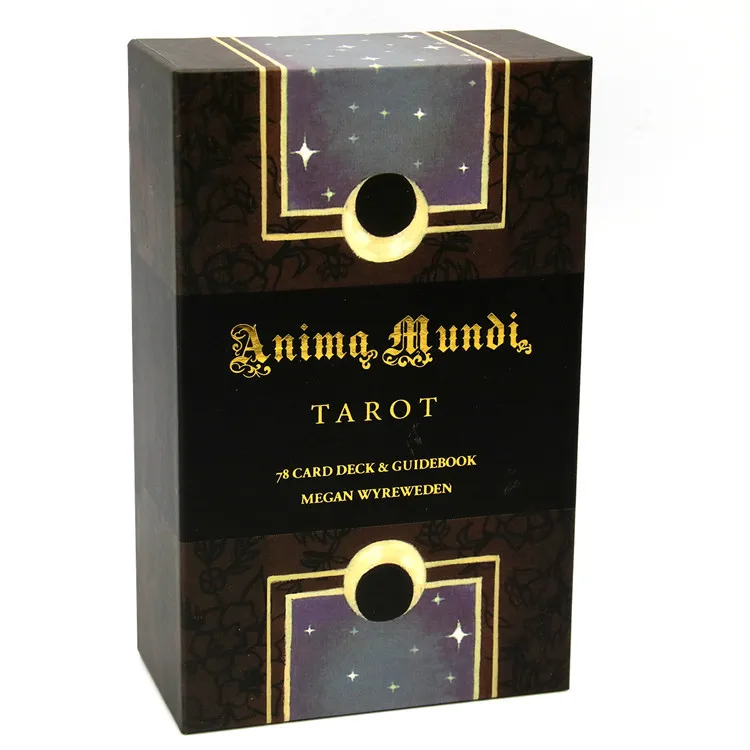 
2021 Wholesale Quality Tarot Decks Oracle Divination Card Anima Mundi Tarot Cards With Guidebook 