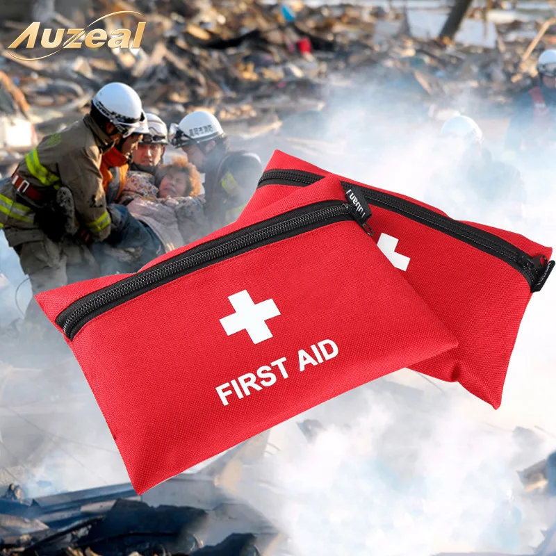 Классическая маленькая Заводская сумка на молнии на заказ/дешевая простая плоская мини-сумка для оказания первой помощи из полиэстера
